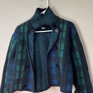 Vintage 80s Rosanna Knit Coat.